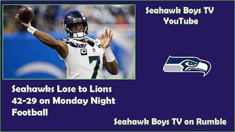 Seahawks Lose 42-29 in Mike McDonald's MNF Debut