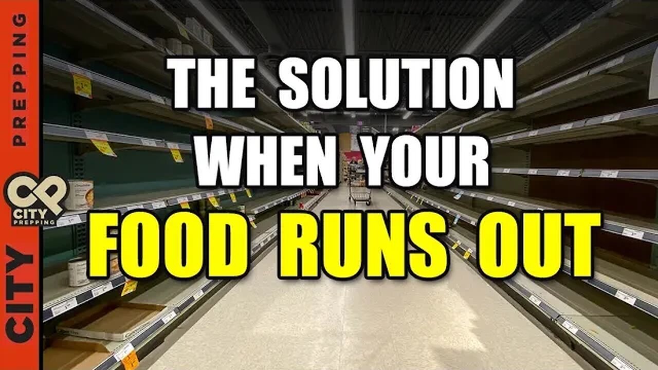 Your Stored Food Won't Be Enough