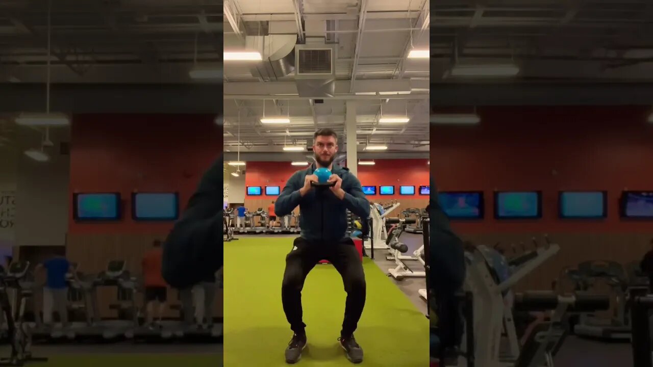 First Goblet Squats after Surgery 🏥 #squatday #squats