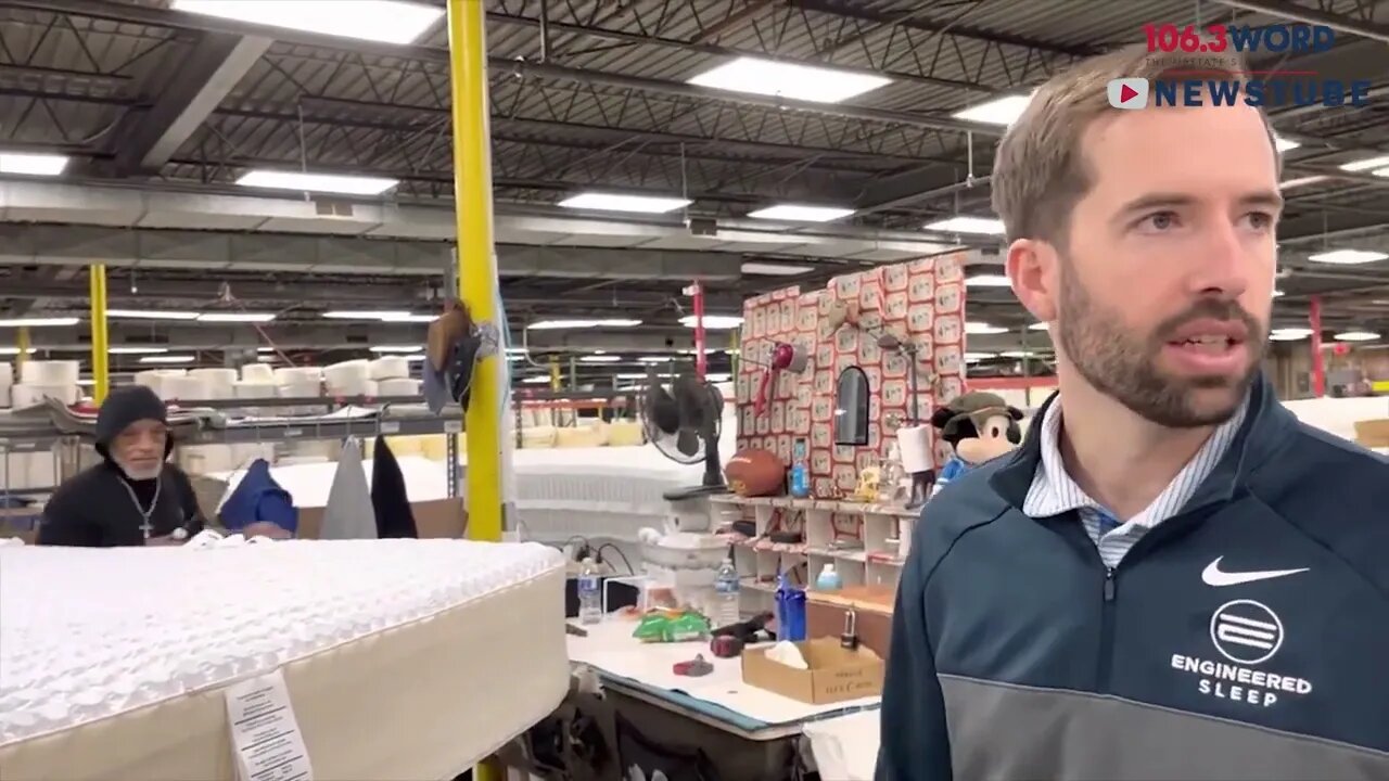 Mattress Manufacturing Process Walkthrough with Engineered Sleep | 1063 WORD