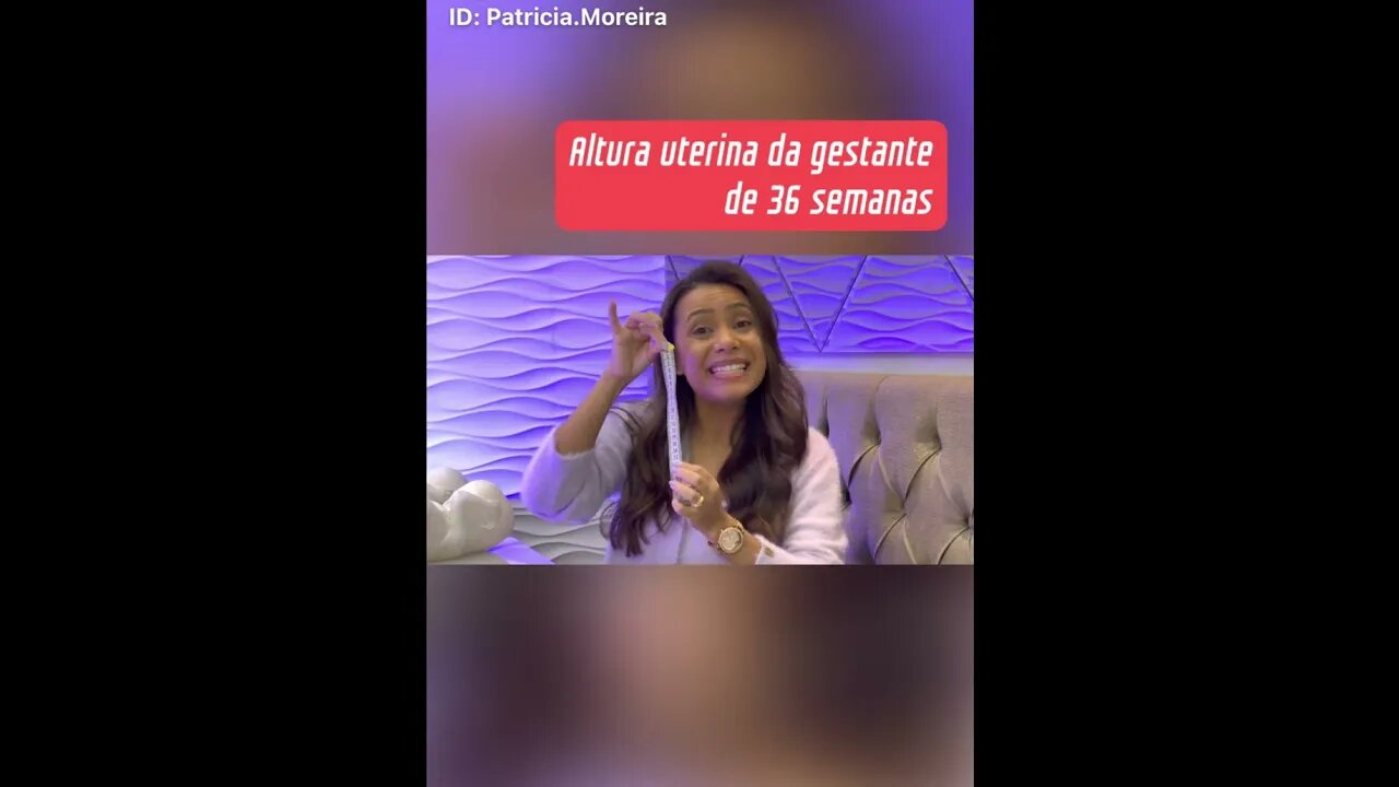 Altura uterina com 36 semanas de gravidez