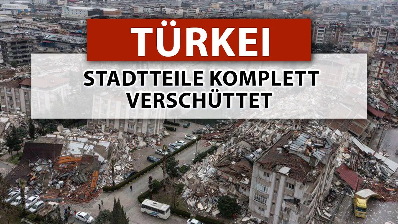 TÜRKEI. Das stärkste M7,8-Erdbeben seit 80 Jahren