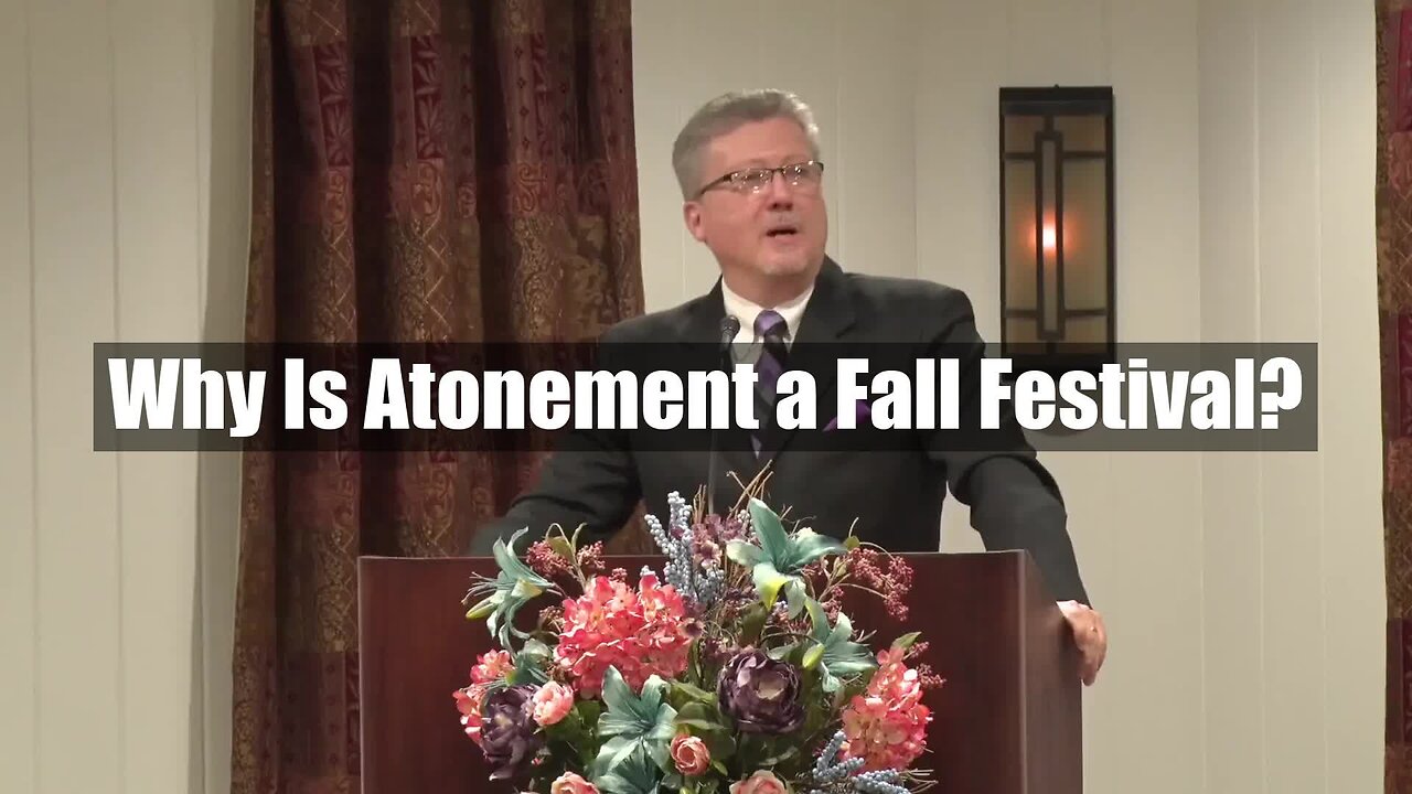 Why Is Atonement a Fall Festival?