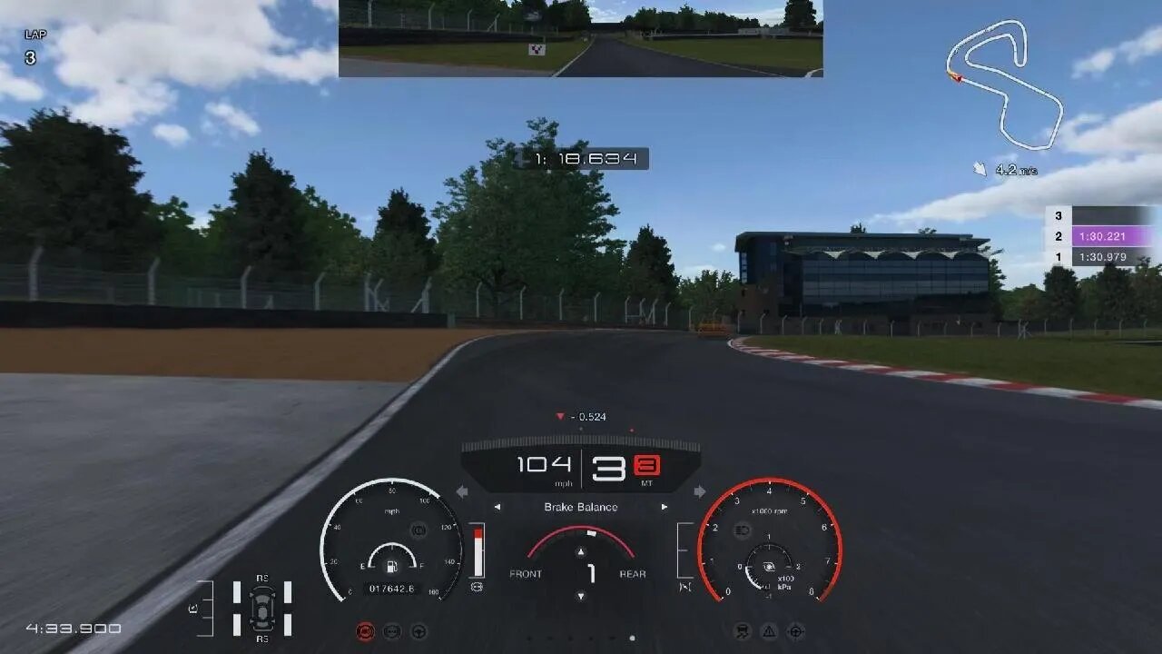 Setup and lap proof