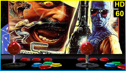 NARC. Arcade. CO-OP Complete Playthrough Commentary. Lets Play. HD - PugmanPlays