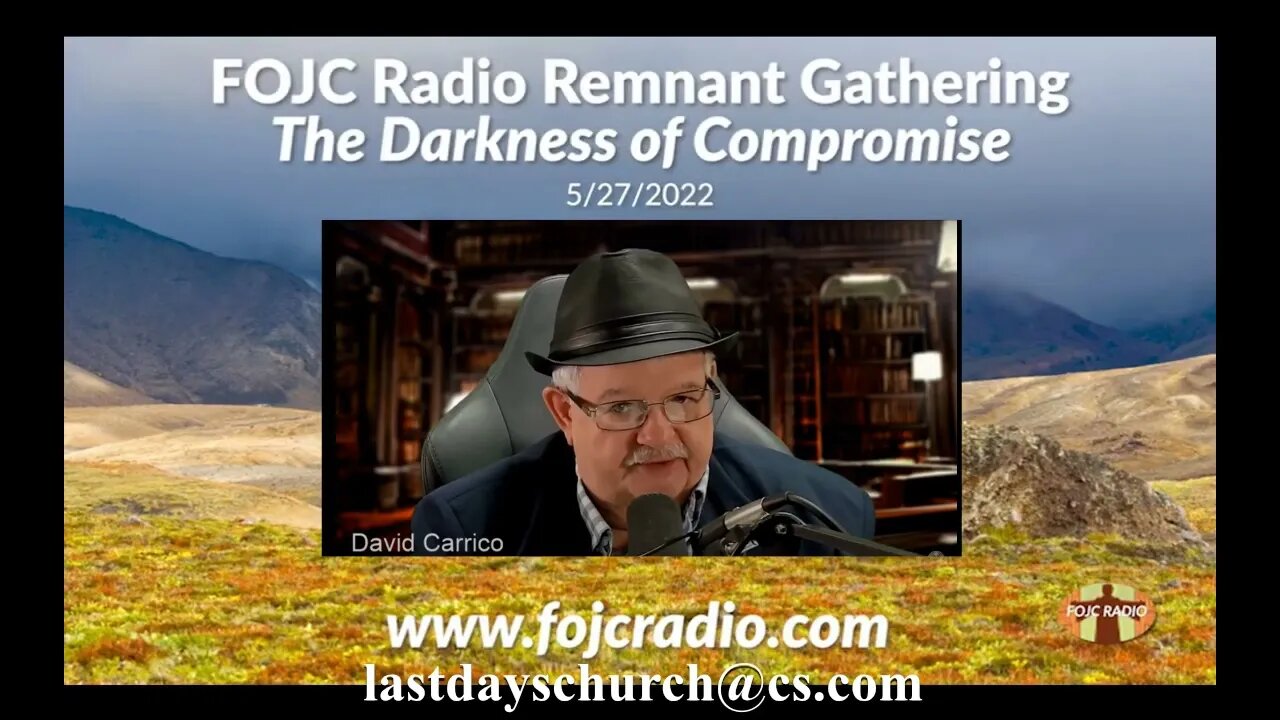 The Shadow of Death and Gross Darkness | David Carrico | FOJC Radio