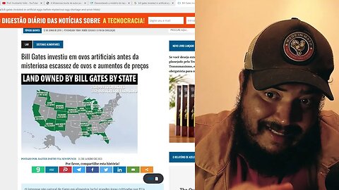 Ovos artificiais e a fazenda do Gates - A solução para o problema nos EUA