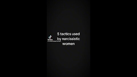 Narcissistic women