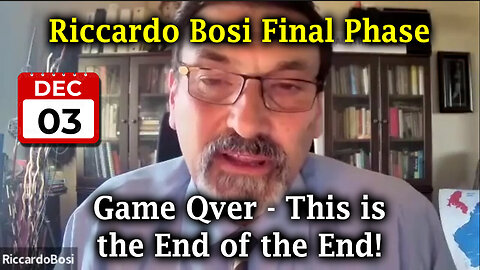 Riccardo Bosi Final Phase Dec 3 - Game Over! "Sum of All FEARS"