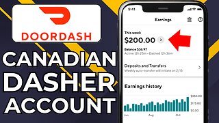 HOW TO MAKE DOORDASH ACCOUNT IN CANADA