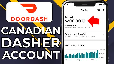 HOW TO MAKE DOORDASH ACCOUNT IN CANADA