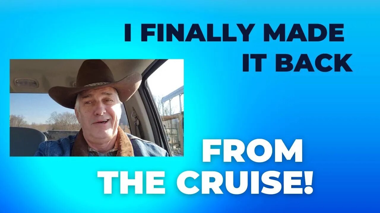 I Finally Made it Back from the Cruise!