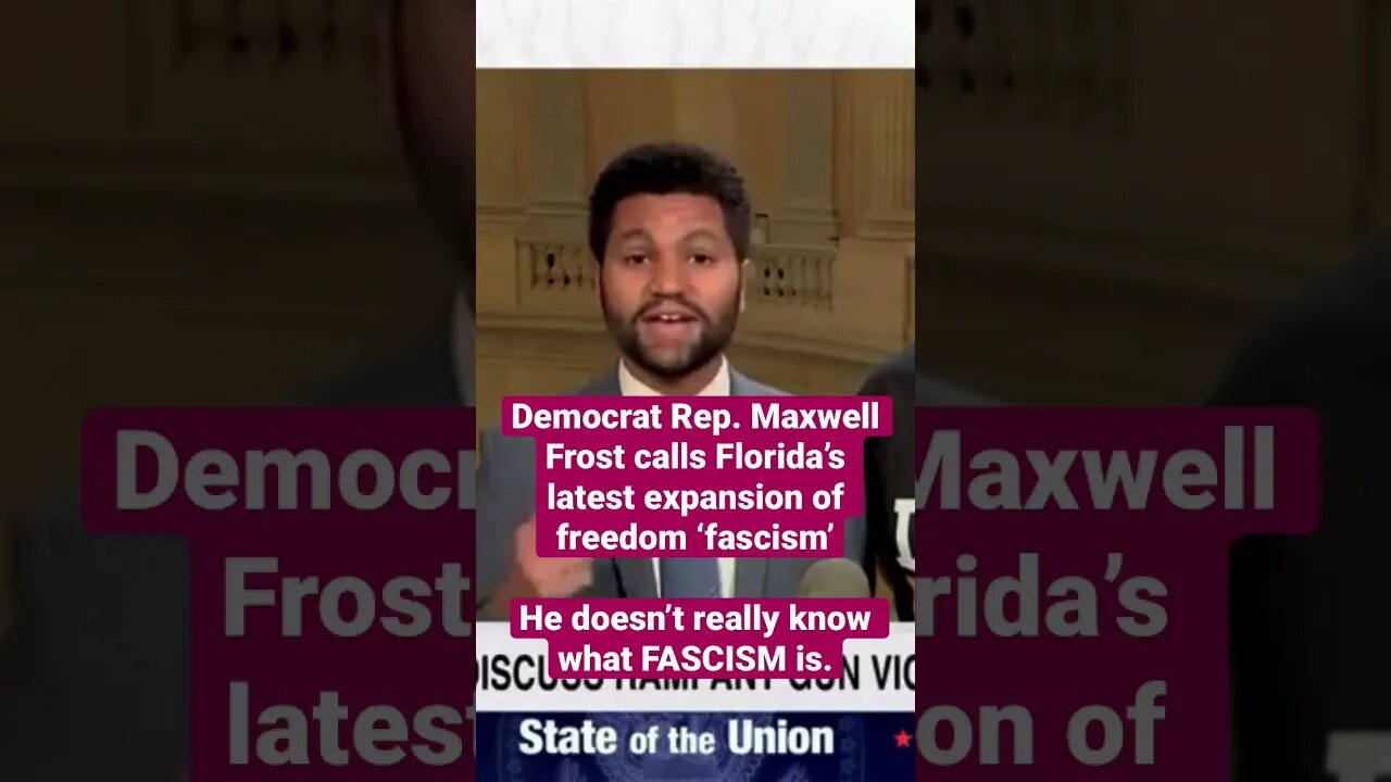 Maxwell Frost’s brain is still developing
