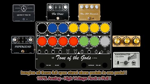 How about 6 top of the line pedals in one pedal.