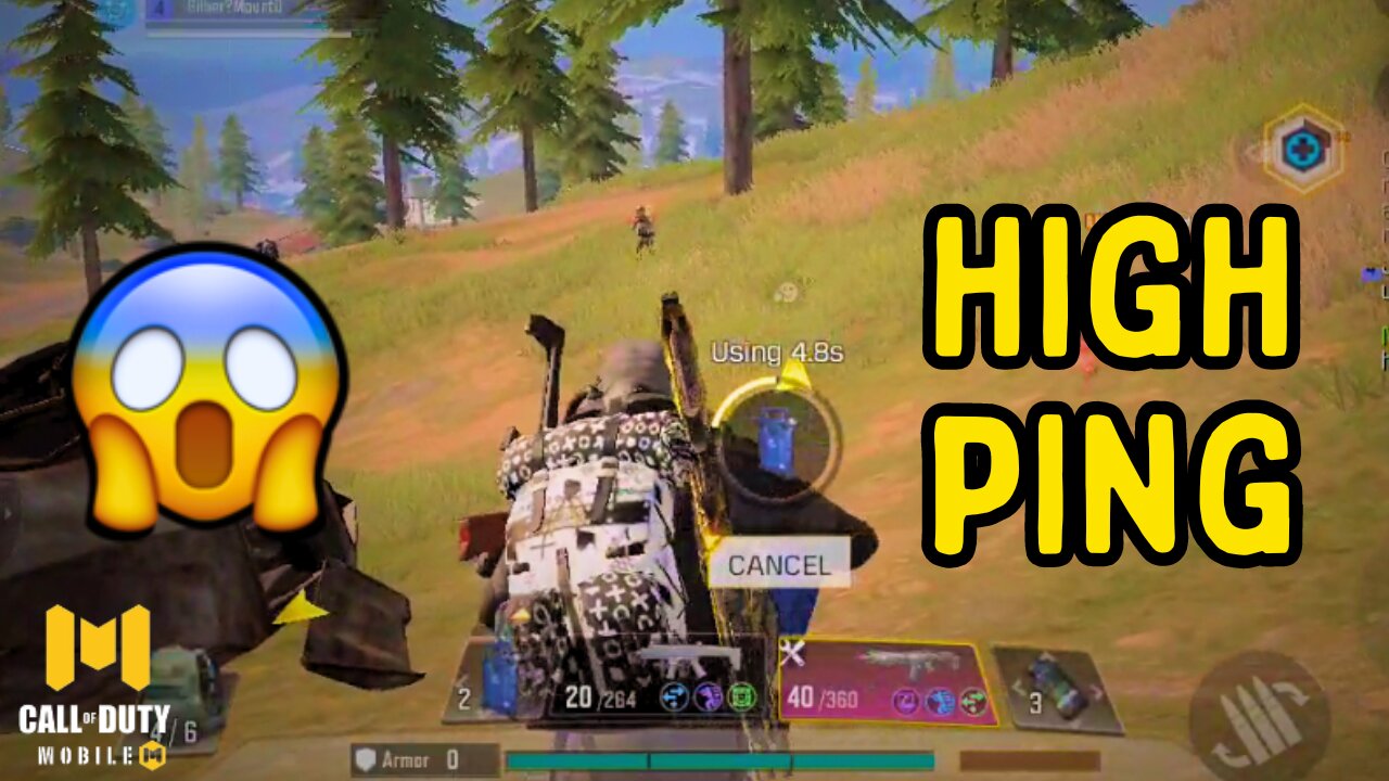 HIGH PING 😱| Call Of Duty Mobile