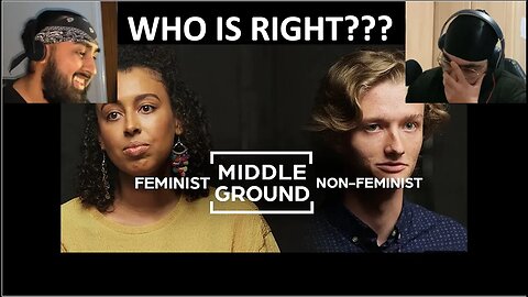 MEN REACT TO FEMINISTS Vs ANTIFEMINISTS #women #genderpaygap