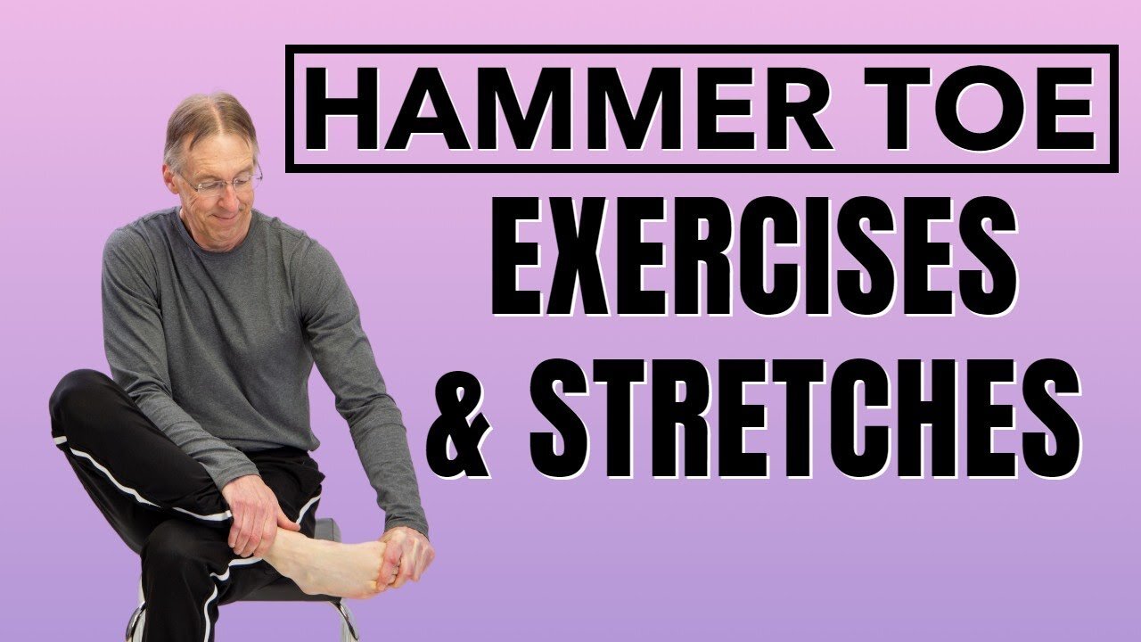 Top 5 Hammer Toe Stretches & Exercises (Avoid Surgery) (Toe Ext. Stretch)