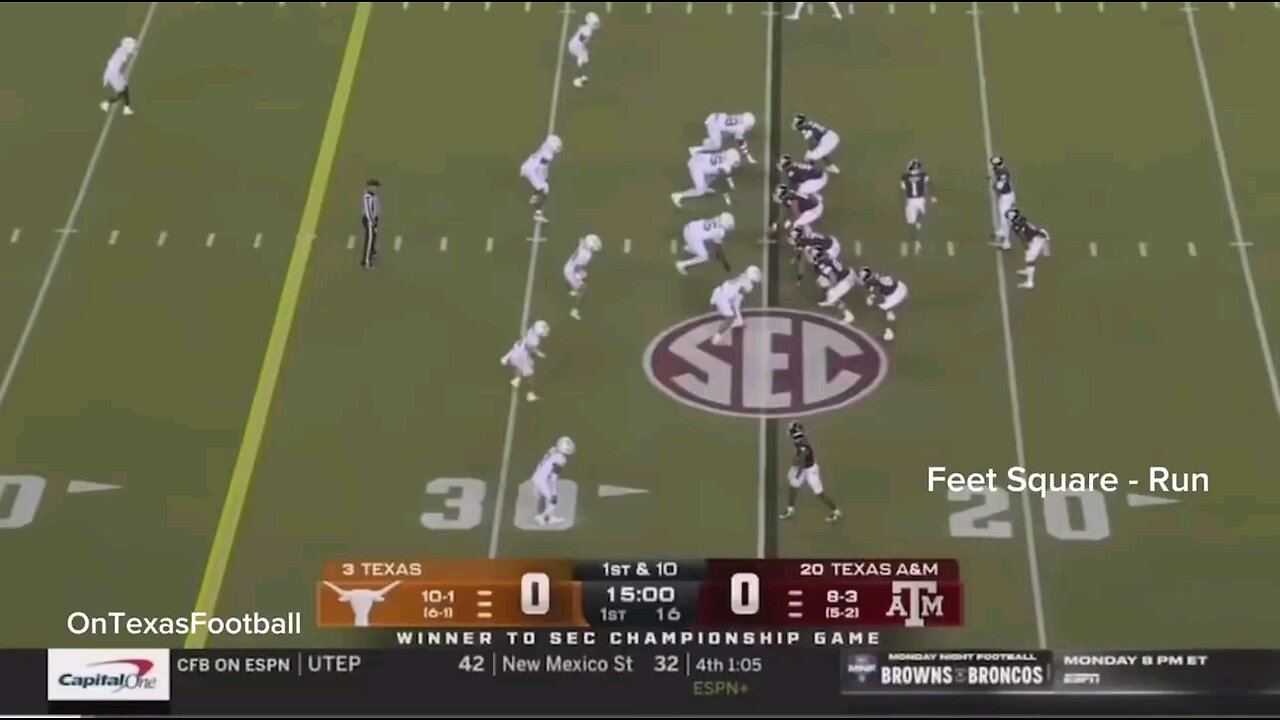 tu Defense Predicted Aggie Offense Play Calls