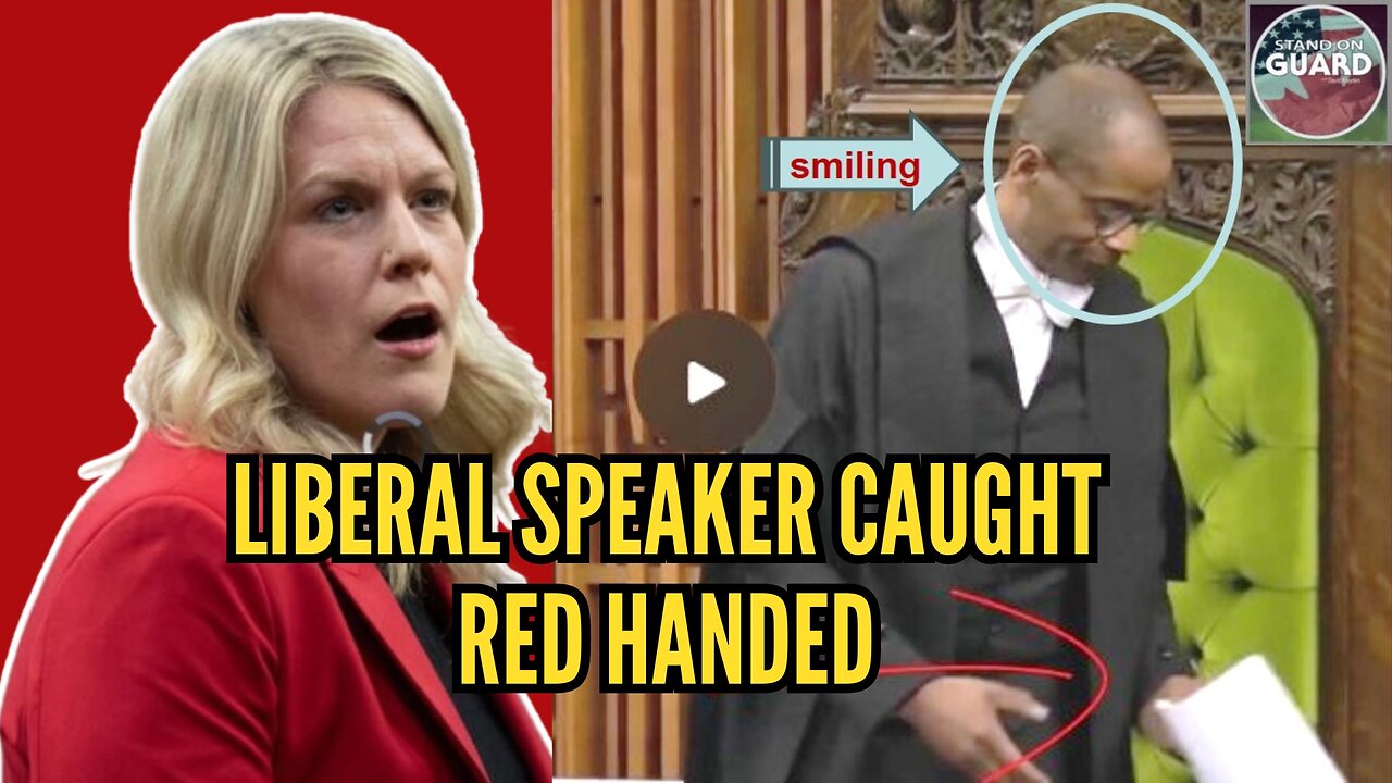 Thomas Fights Back Against Trudeau's Speaker Fergus Deleting His Bad Behavior | SOG CLIP