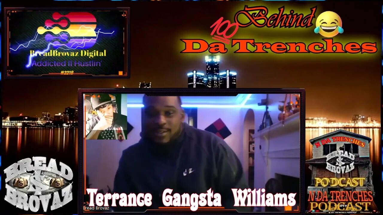 Behind Da Trenches speaks on #terrancegangstawilliams telling on the dead #detroitpodcast