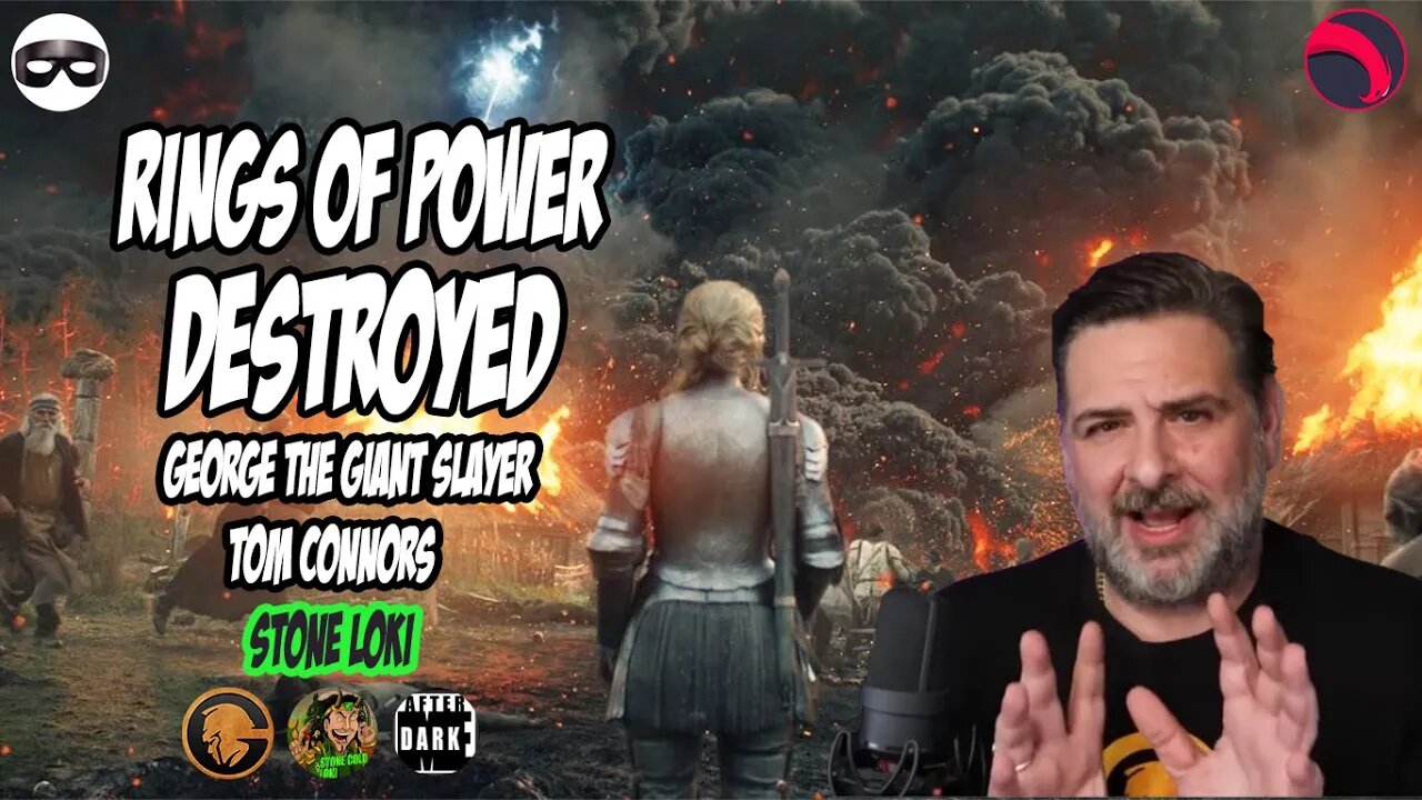 Rings of Power DESTROYED by George Molho w/Tom Connors & Stone Loki #ringsofpower