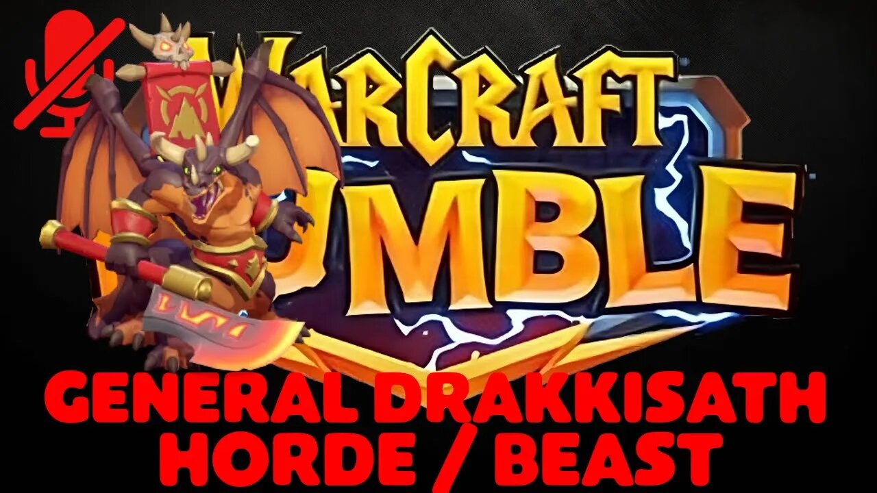 WarCraft Rumble - General Drakkisath - Horde + Beast