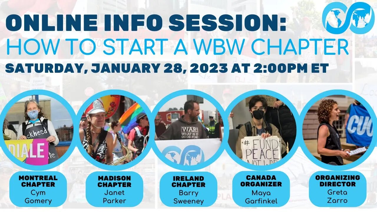 Online Info Session: How to Start a WBW Chapter