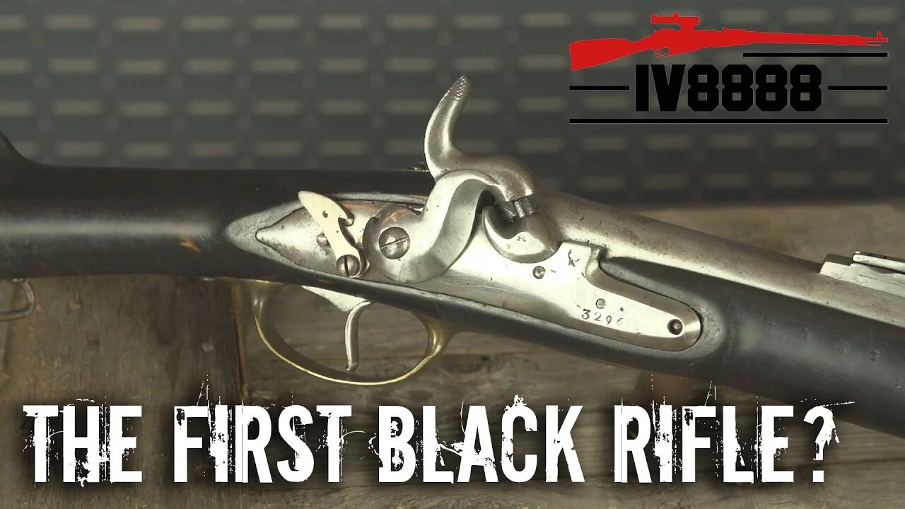 The First Black Rifle?