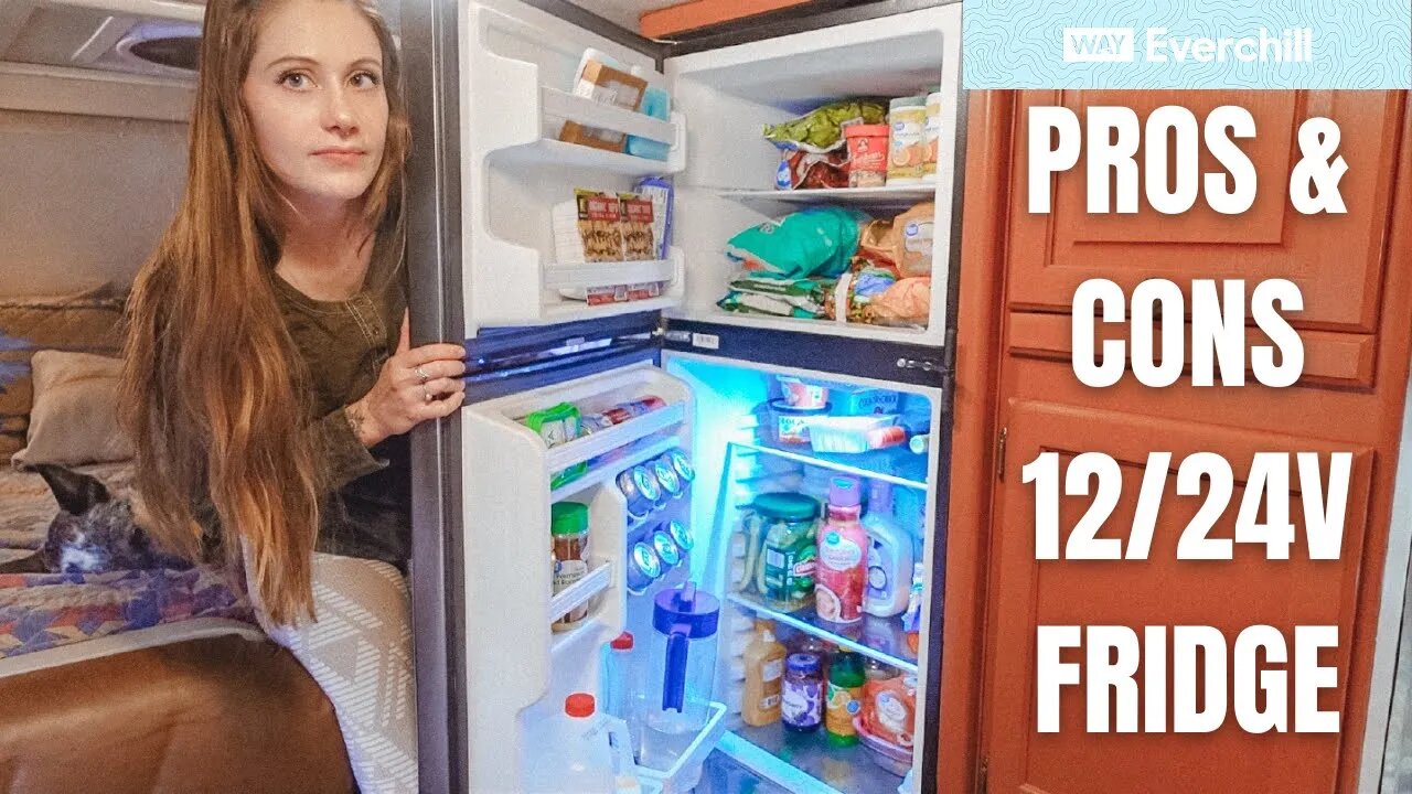 this fridge is a gamechanger! everchill 12/24v rv fridge