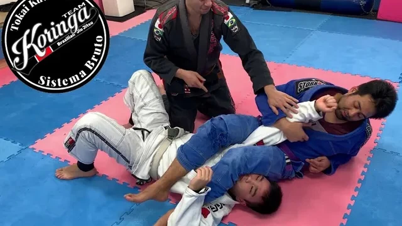 ブラジリアン柔術ラサだとラスパジェムとアームバー (2) Brazilian Jujutsu Lasso, Overturn and Armbar (2) 2023 02 08