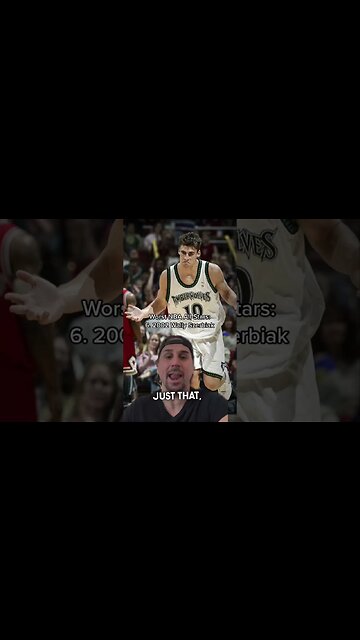 Wally Szczerbiak Worst NBA All-Star EVER? #shorts