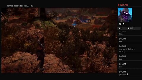 Jogando Horizon forbbiden West Ao Vivo (02)