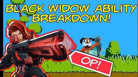 Black Widow Gameplay Reveal: The Sniper Queen is Here!