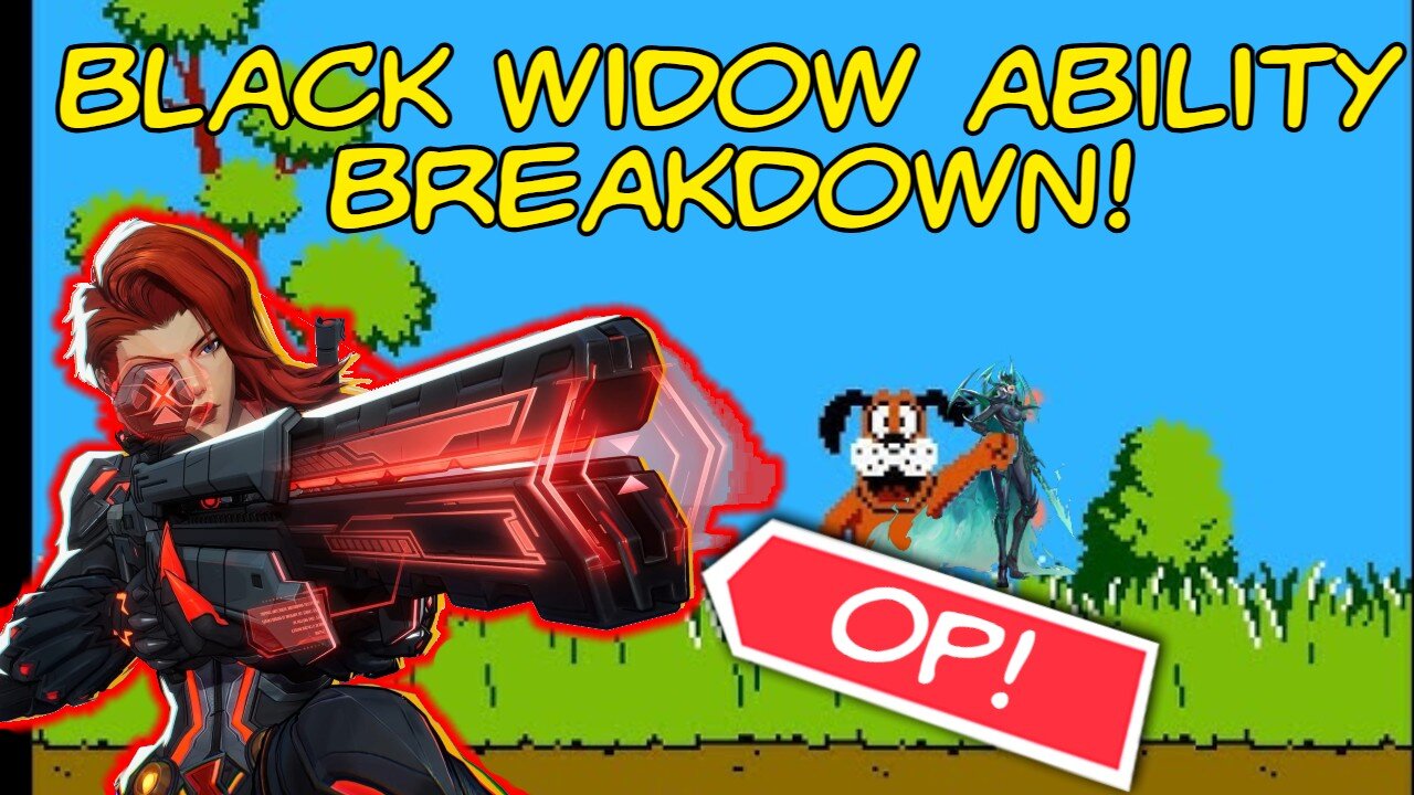 Black Widow Gameplay Reveal: The Sniper Queen is Here!