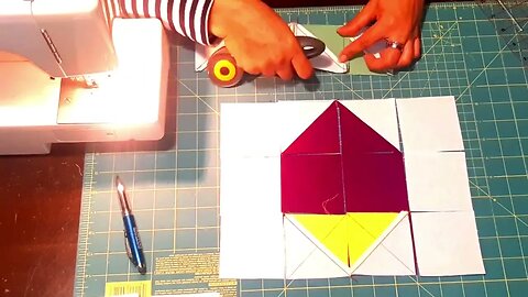 BEGINNER FRIENDLY TULIP QUILT BLOCK