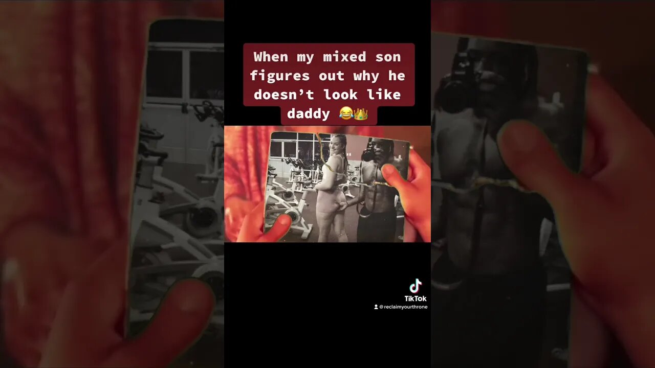 When my mixed son figures out why he doesn’t look like daddy 👑