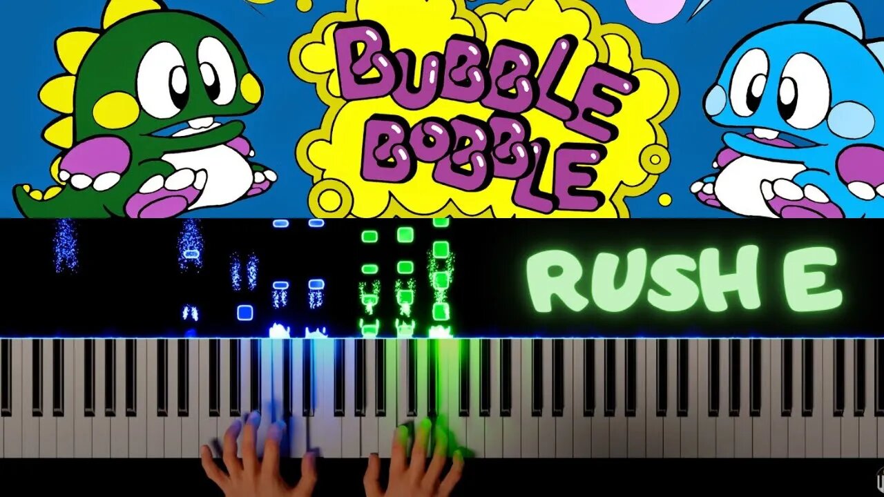 Rush e Bubble Bobble theme song #rushe #nocopyrightmusic #gamemusic