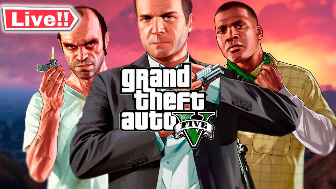 LIVE GTA V MODO HISTÓRIA | ZERANDO AS MISSÕES MAIS INSANAS AO VIVO