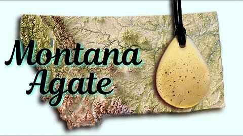 Making a Montana Agate Pendant w/ Lapidary Equipment | Cabbing