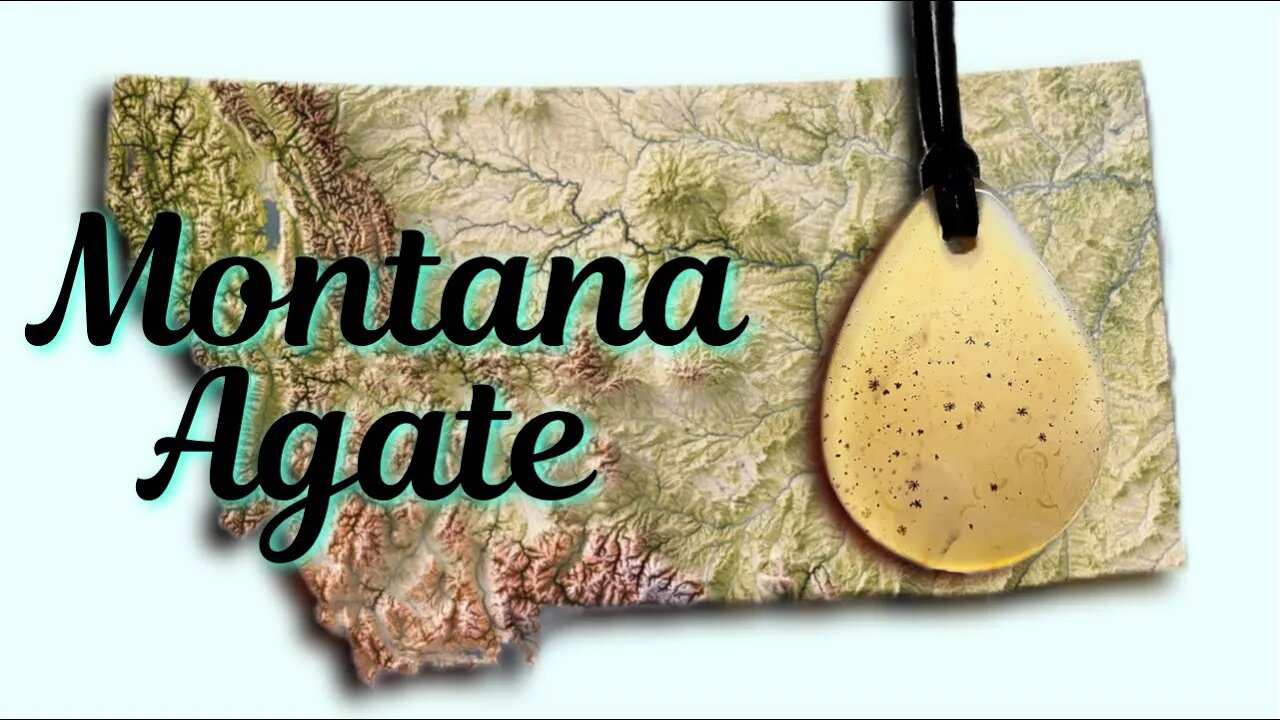 Making a Montana Agate Pendant w/ Lapidary Equipment | Cabbing