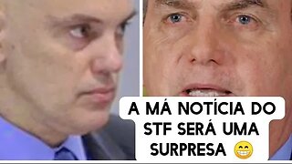 Alexandre de Moraes do STF prepara uma surpresa a Jair Bolsonaro