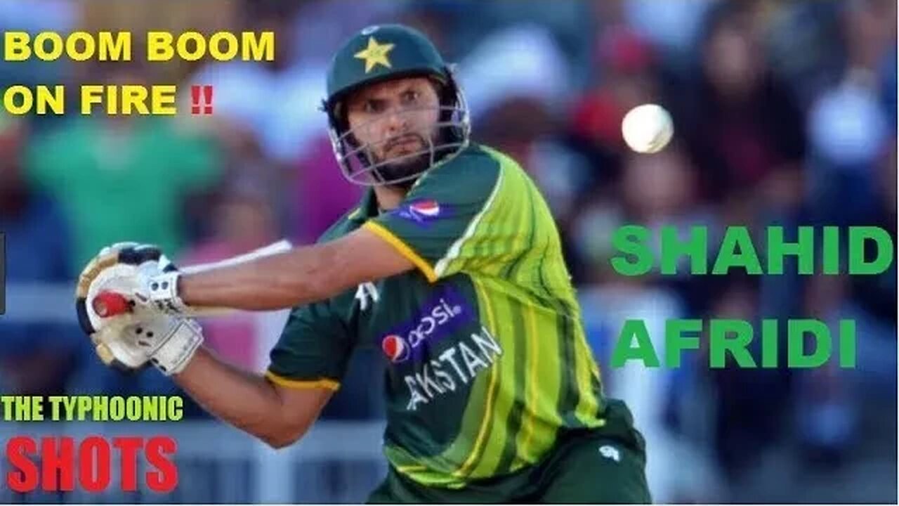 Shahid Afridi 76 Runs & 7 Wickets Wickets VS Westindies In 1st ODI 14th July 2013 BOOM BOOM Shots