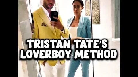 TRISTAN TATE'S LOVERBOY METHOD EXPOSED #shorts