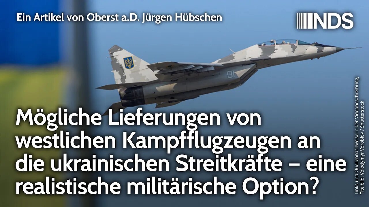 Mögl.Lieferung westl. Kampfflugzeuge an ukrainische Streitkräfte – realistische militärische Option?