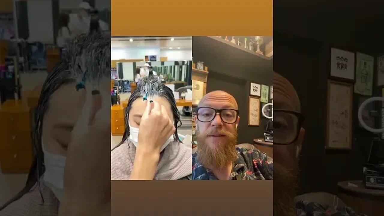 Hairdresser reacts to tik tok hair video #shorts