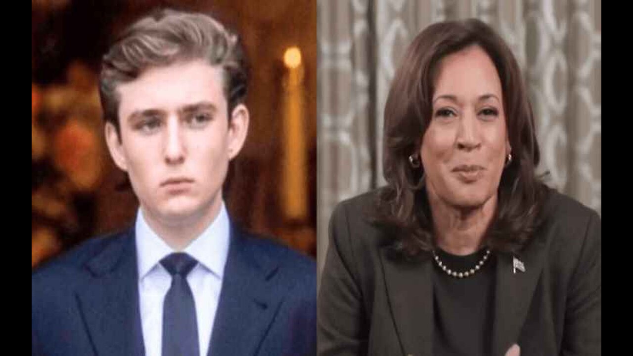 Ex-Democratic Megadonor Claims Barron Trump is Smarter Than Kamala Harris