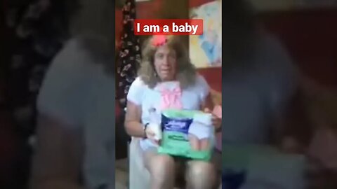 Old man identifies as baby girl. We have a serious mental health crisis in this country.