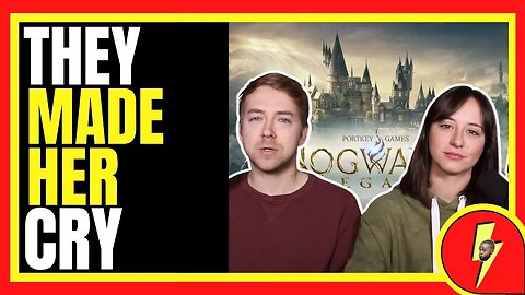 Trans Activist Harass Streamers| Makes @GirlfriendReviews Cry For Playing Hogwarts Legacy