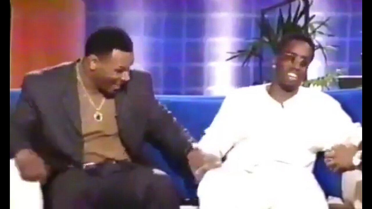 Tyson moves Diddy’s hand away when he tries to touch iron Mike