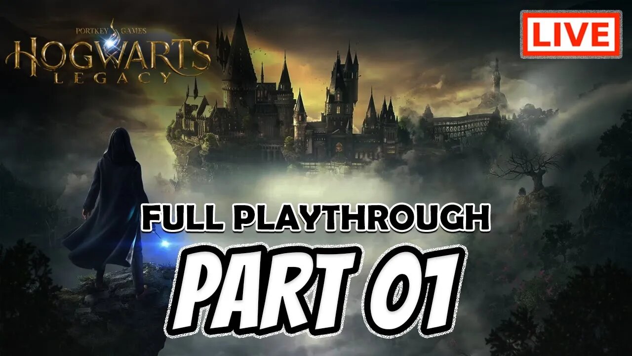 Hogwarts Legacy Walkthrough Gameplay - Part 01: Let The Wizarding Begin!